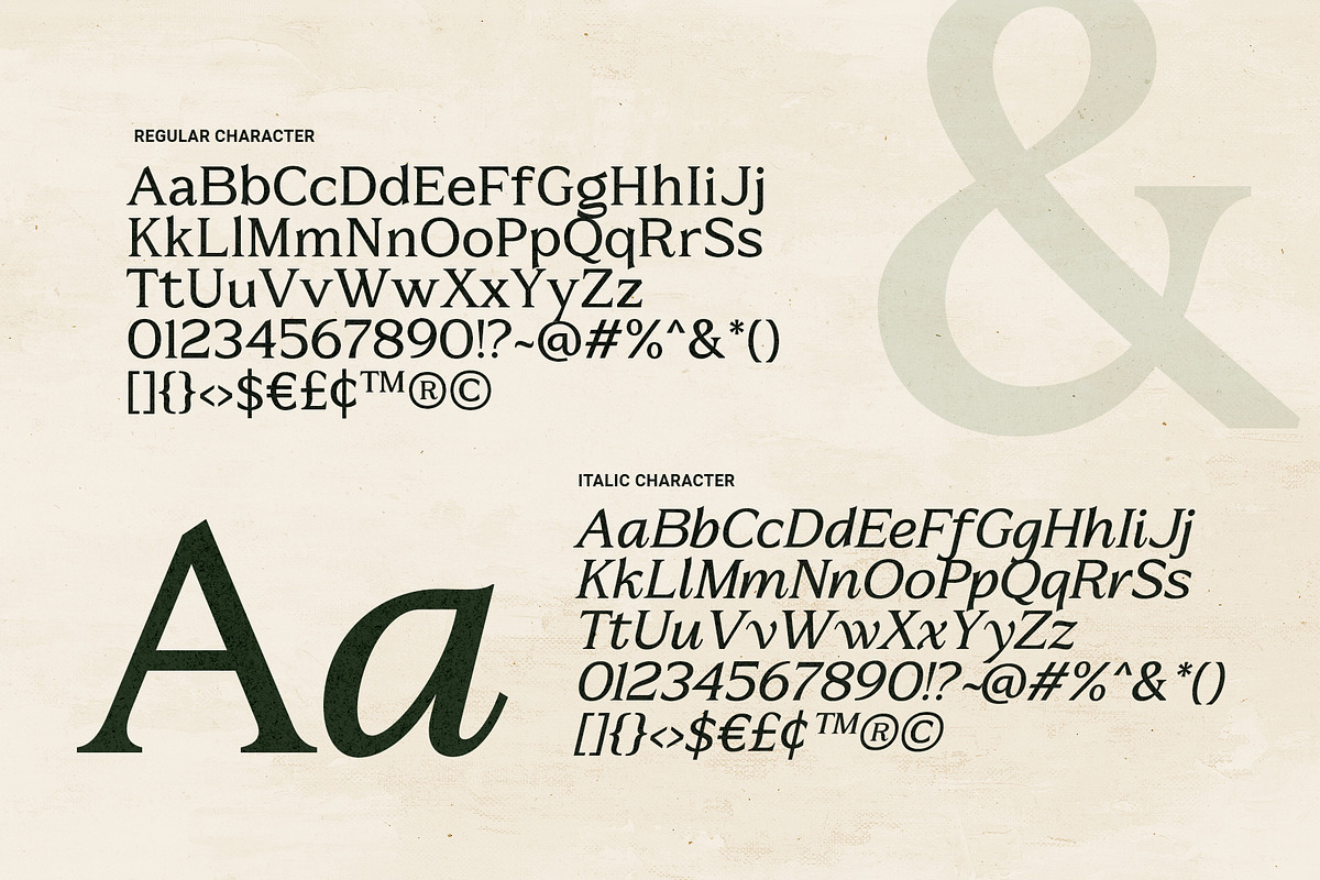 Metaspire - Modern Display Serif, a Serif Font by Bale Type (Photo 9 of 9)