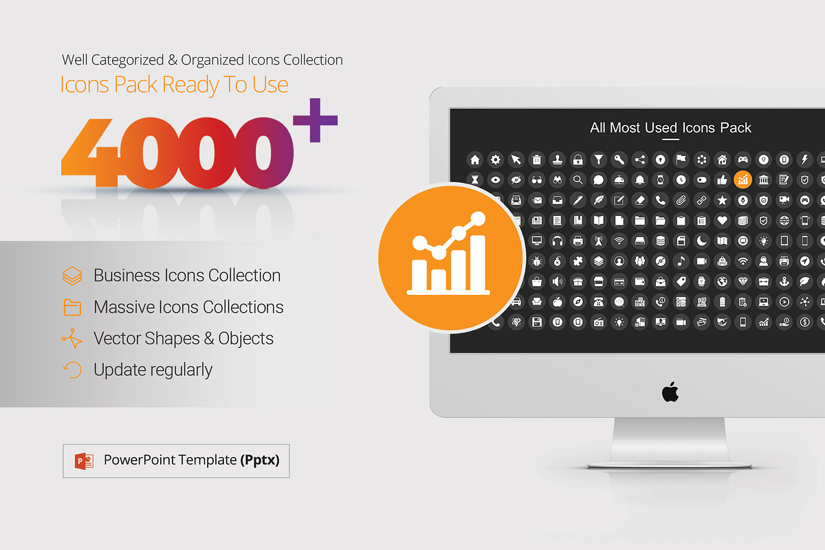 Marketing Strategy PowerPoint, a Presentation Template by White Graphic (Photo 4 of 9)