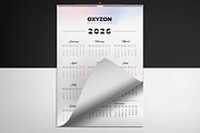 Wall Calendar 2026, a Stationery Template by crazyOWL (Thumbnail 4 of 4)
