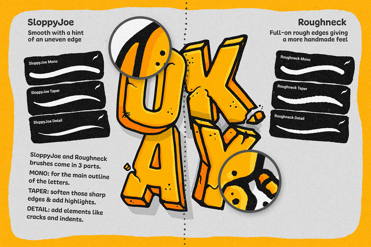 Freestyler - Brushes for Procreate, a Brush Add-On by Ian Barnard (Photo 4 of 11)