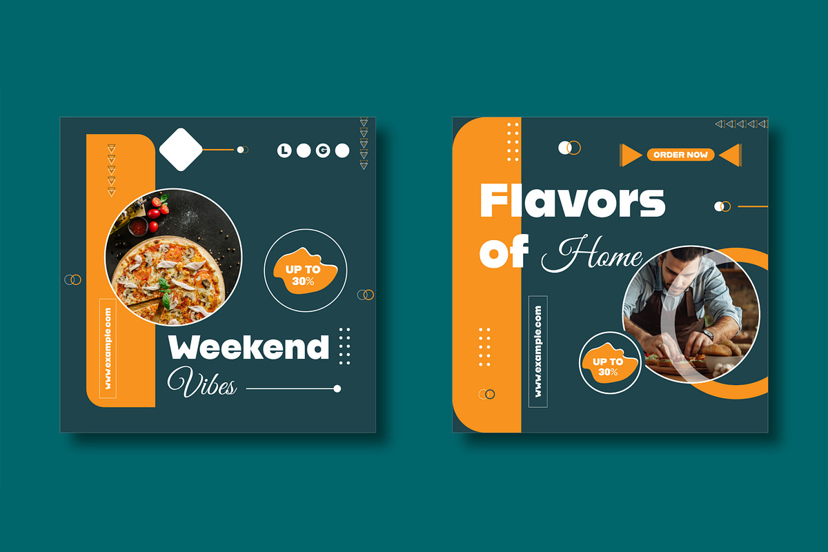 Vibrant Food Promo Social Media Post, a Social Media Template by MightyDesign (Photo 5 of 8)