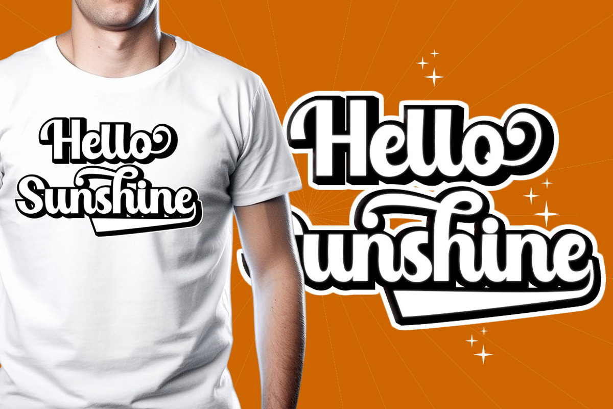 Rena - Retro Font, a Script Font by Madjack.font (Photo 7 of 8)