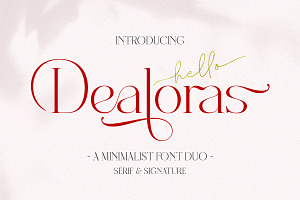 Dealoras Font Duo