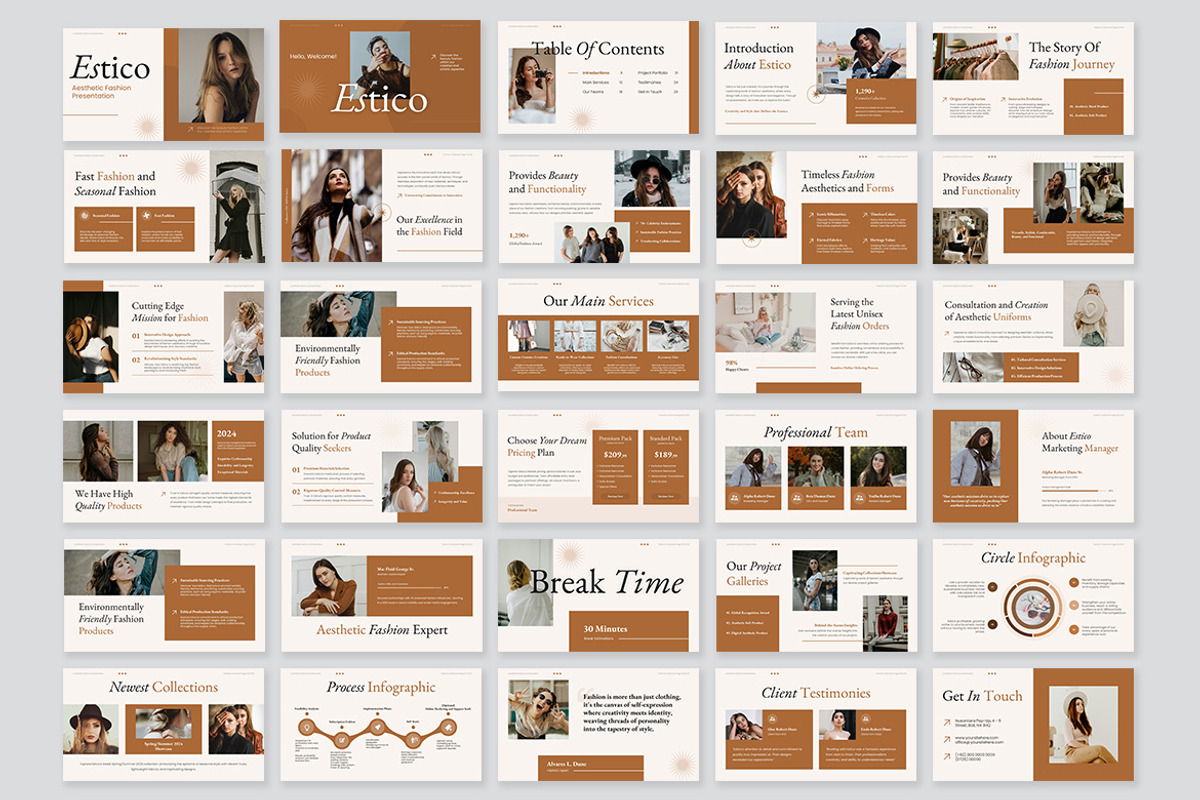 Estico Aesthetic Fashion GSlides, a Presentation Template by kerismaker (Photo 8 of 10)