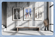 Vintage 1920s Fashion Posters Bundle, a Person Illustration by Golden Vision Studio (Thumbnail 2 of 10)