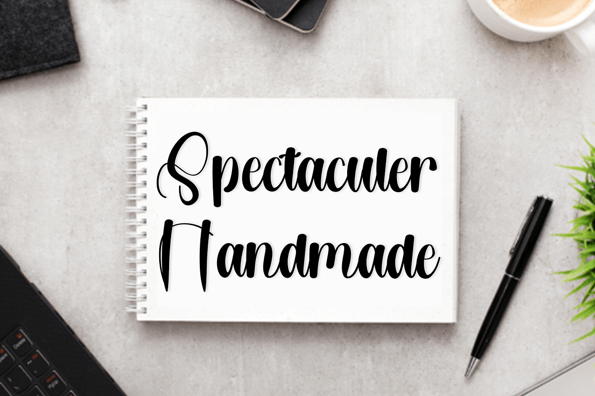 Stylish Handmotion, a Handwritten Font by FreshTypeINK (Photo 5 of 8)