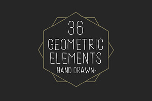 Hand Drawn Geometric Elements