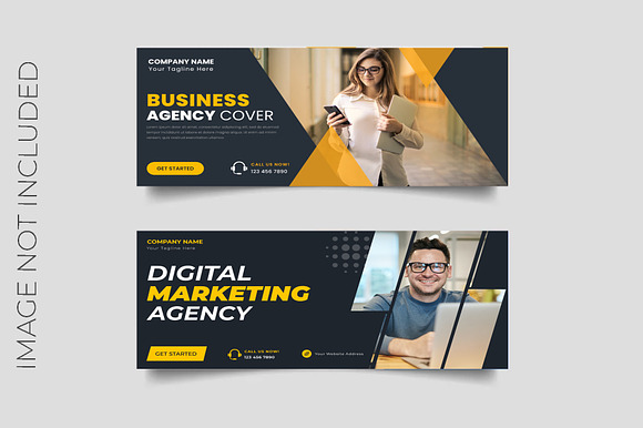 Marketing Agency Facebook Cover preview 4