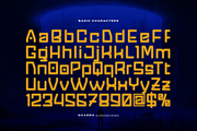 Naxero | Futuristic Typeface, a Sans Serif Font by gracetype_studio (Thumbnail 10 of 12)