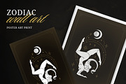Scorpio Zodiac Wall Art, a Person Illustration by Vasya Kobelev (Thumbnail 1 of 7)