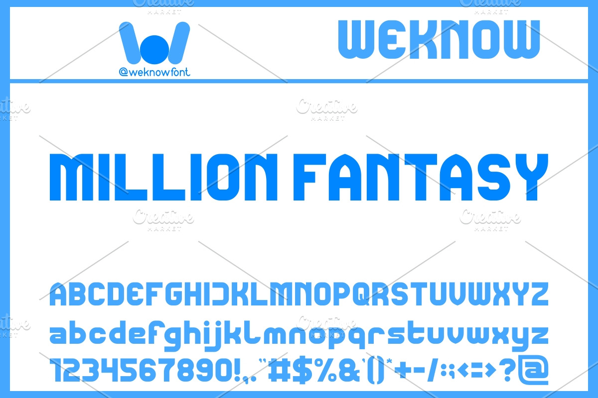 Normal Life font, a Sans Serif Font by weknow (Photo 2 of 9)