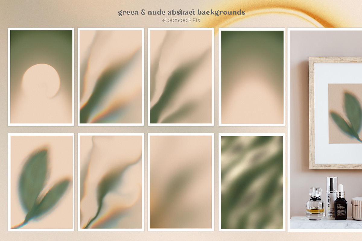 Tropical Grainy Gradient Collection, a Texture Illustration by Cat In Colour (Photo 4 of 9)