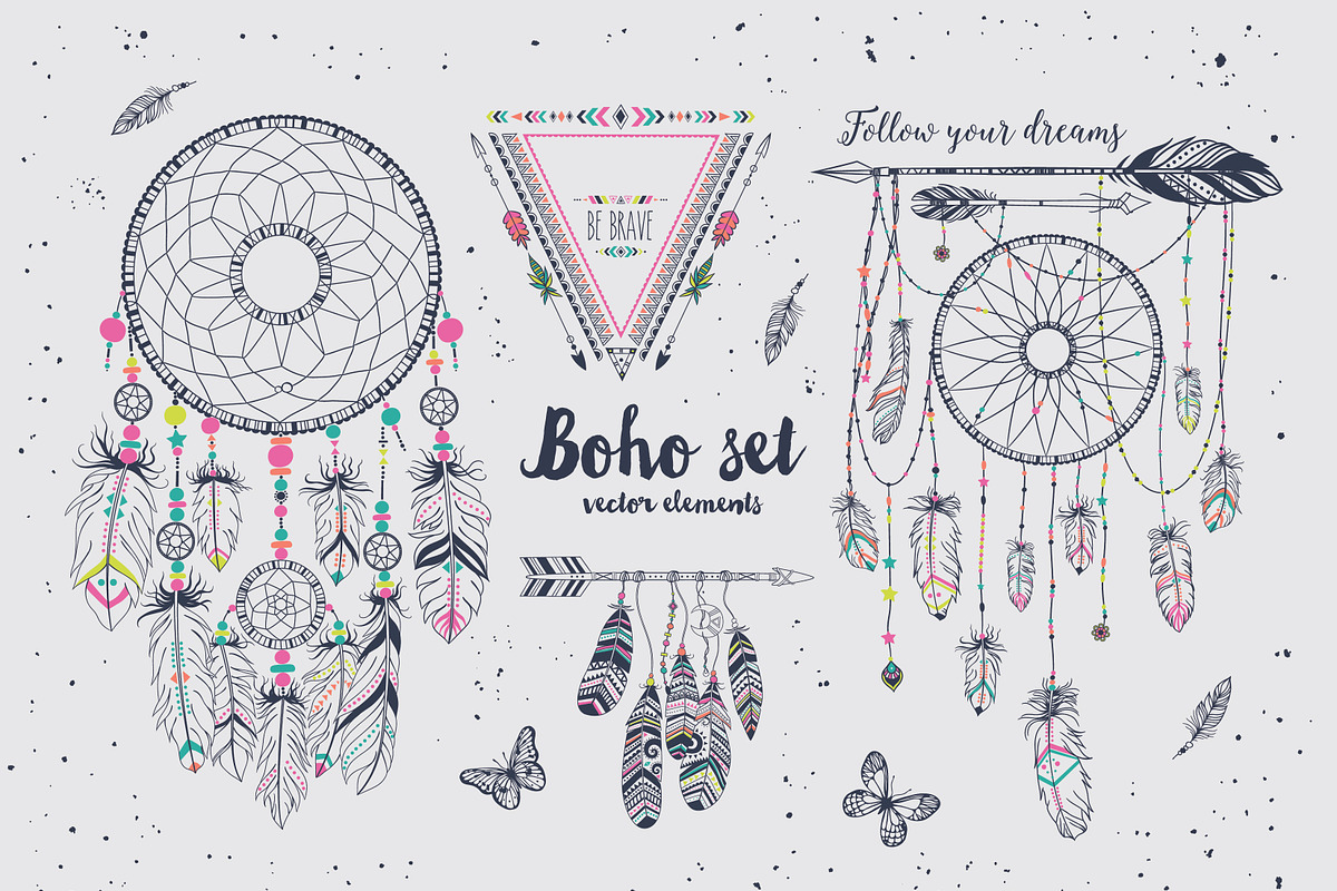 Boho Set, an Object Graphic by Angelina De Sol (Photo 1 of 5)