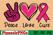 Peace love Cure, a Seasonal Illustration by Pinnacle PNGs (Thumbnail 1 of 2)