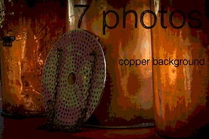 Copper background