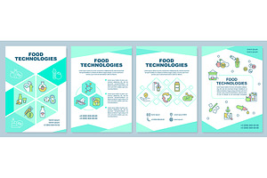 Food Technologies Brochure Template