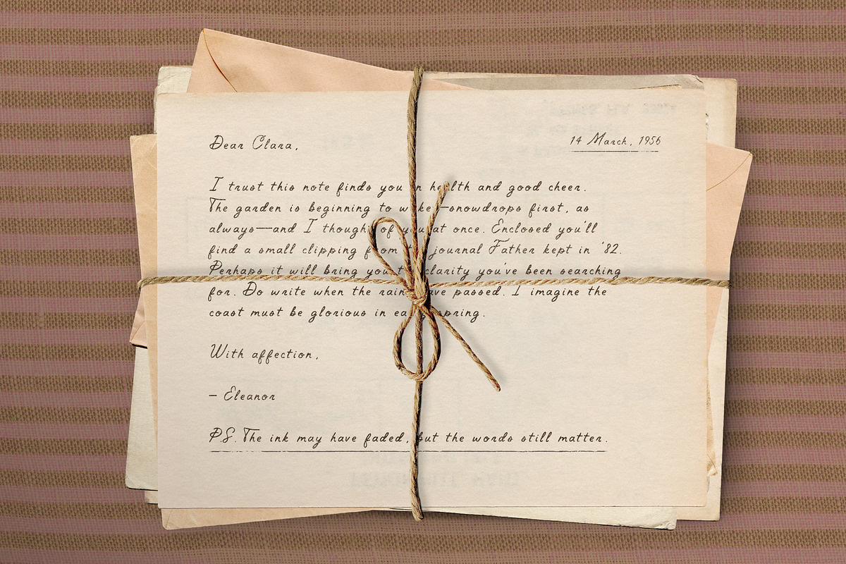 Paper Note—Nostalgic Design Toolkit, an Object Graphic by Basia Stryjecka (Photo 35 of 39)