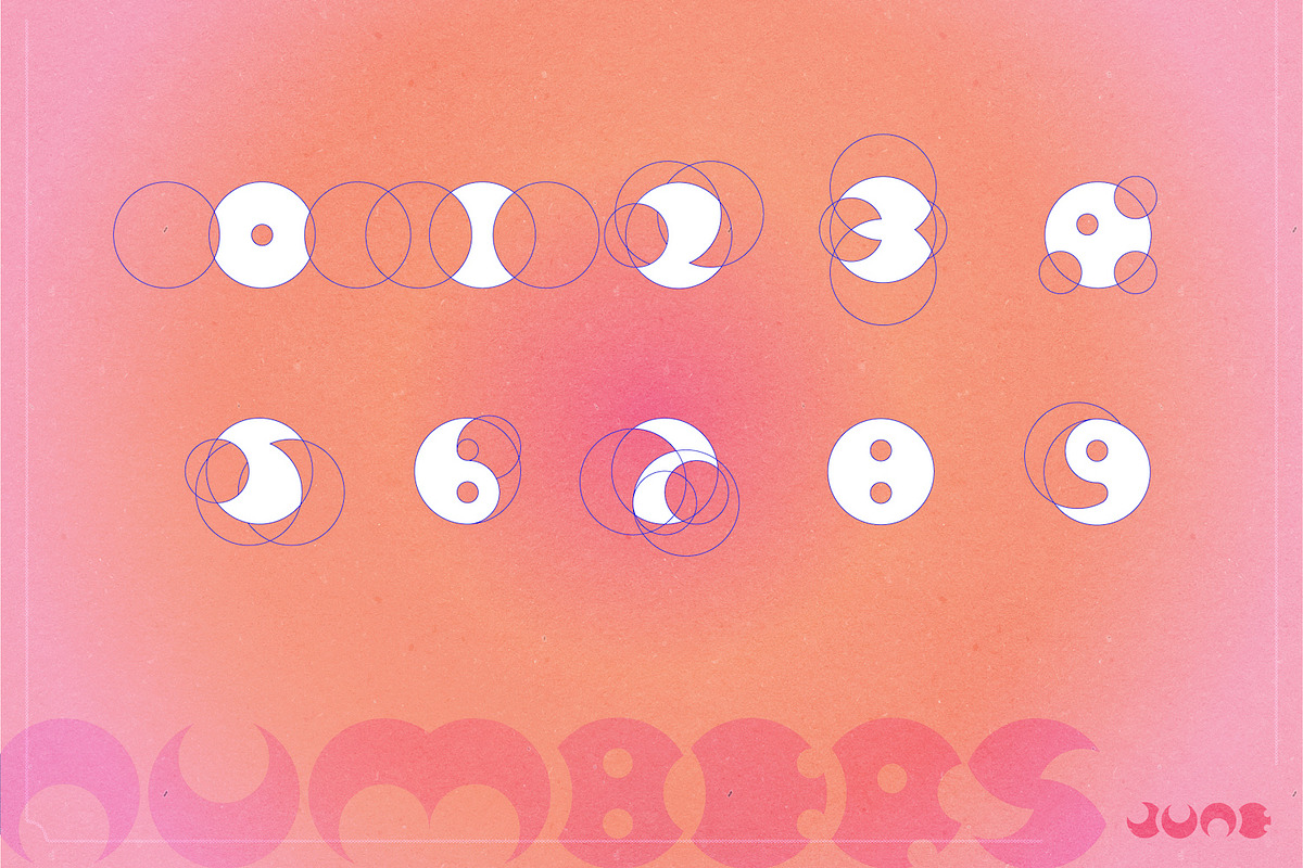 Retro Cyber Lunar Font Moon Typeface, a Symbol Font by InkCloudDesign (Photo 6 of 11)