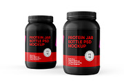 Protein Jar Bottle Mockup, a Cups & Container Mockup by Ram Studio (Thumbnail 12 of 17)