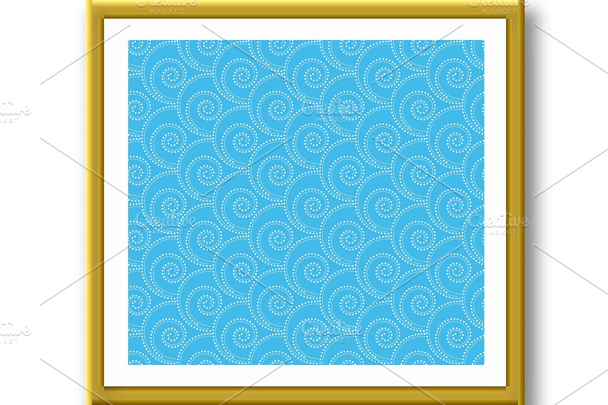Vector pattern with circles, a Pattern Graphic by RODINA (Photo 2 of 3)
