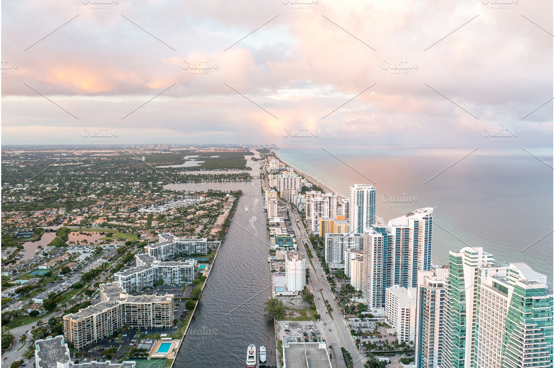 Hallandale and Miami Beach Florida, a Nature Photo by Always Wanderlust