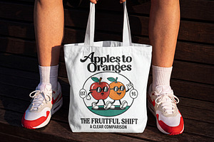 Eco-Friendly Fabric Tote Bag Mockup, a Packaging Mockup by Designer Dude