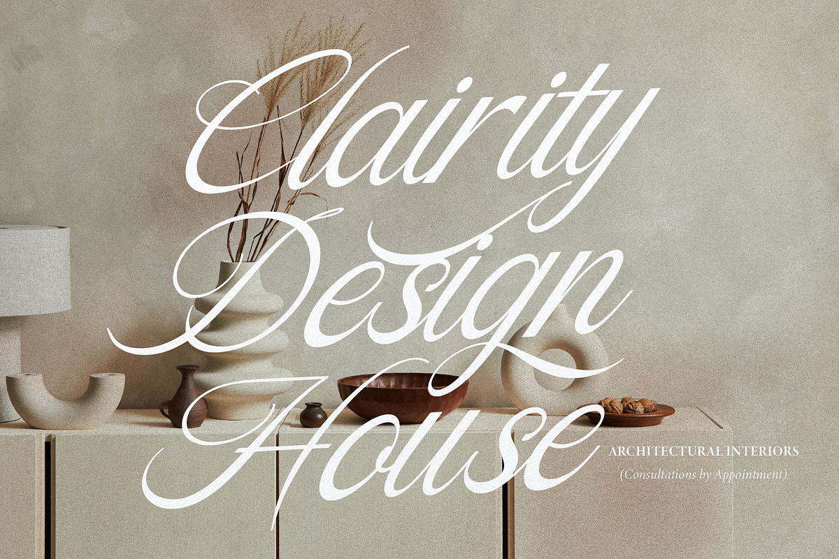 Sofiya Wiyona Classic Elegant Script, a Script Font by gracetype_studio (Photo 3 of 11)