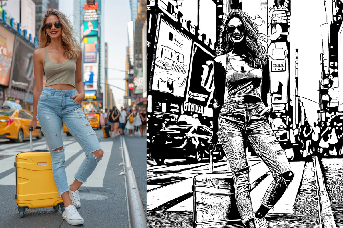 BUNDLE! 6 in 1 Sketch Action-80% OFF, an Action Add-On by Vatdesign (Photo 13 of 15)