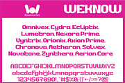 Open Mind font, a Font by weknow (Thumbnail 5 of 8)