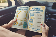 Travel Adventure Activity Book Kids, a Stationery Template by Designmela01 (Thumbnail 2 of 7)
