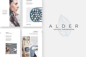 Alder Vertical PowerPoint