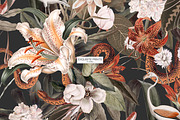 Midnight Eden Seamless Patterns, a Pattern Graphic by LEAFure (Thumbnail 12 of 13)