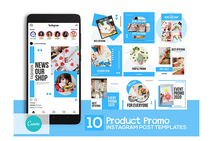 Instagram Post Template For Canva