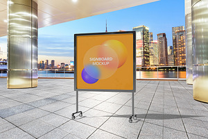 Signboard Mockup
