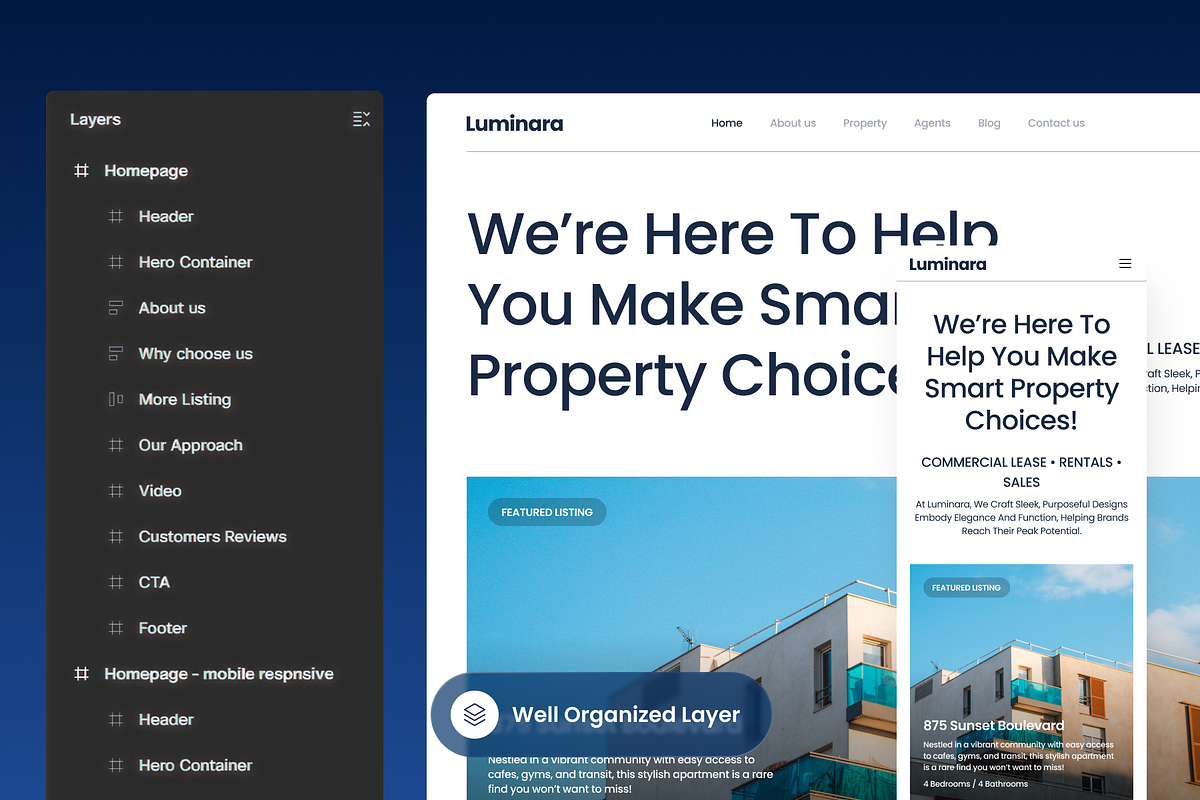 Luminara - Real Estate Agency preview 2