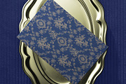 Toile de Jouy 01 Blue Floral Pattern, a Pattern Graphic by Euonia Meraki (Thumbnail 15 of 20)
