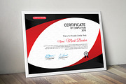 Certificate Word | PSD | AI, a Stationery Template by Curve Design (Thumbnail 2 of 3)
