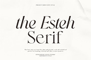 The Esteh Serif, a Serif Font by AnayaStudio (Thumbnail 1 of 10)