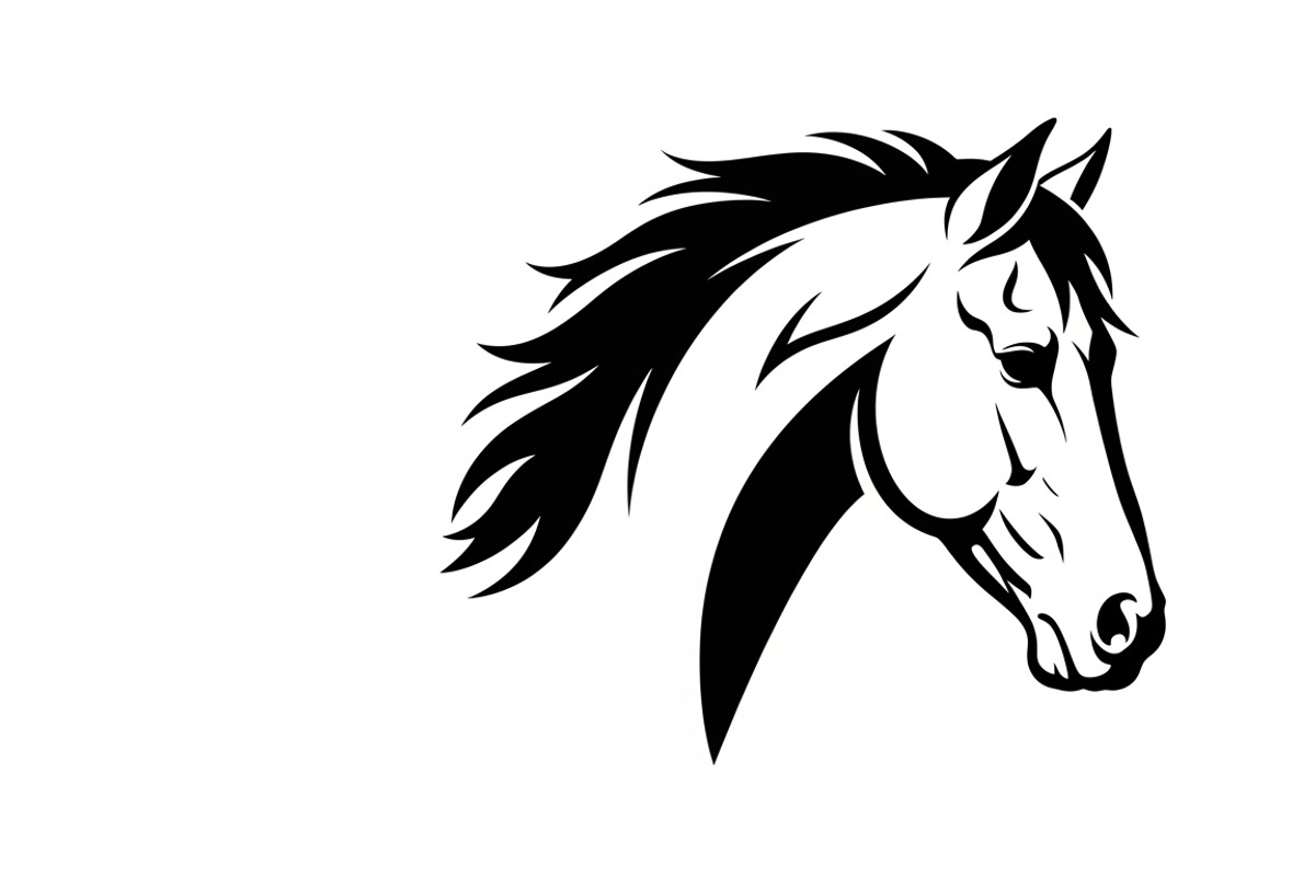 Elegant horse head wall decor design, an Illustration by Amazin_art (Photo 22 of 25)