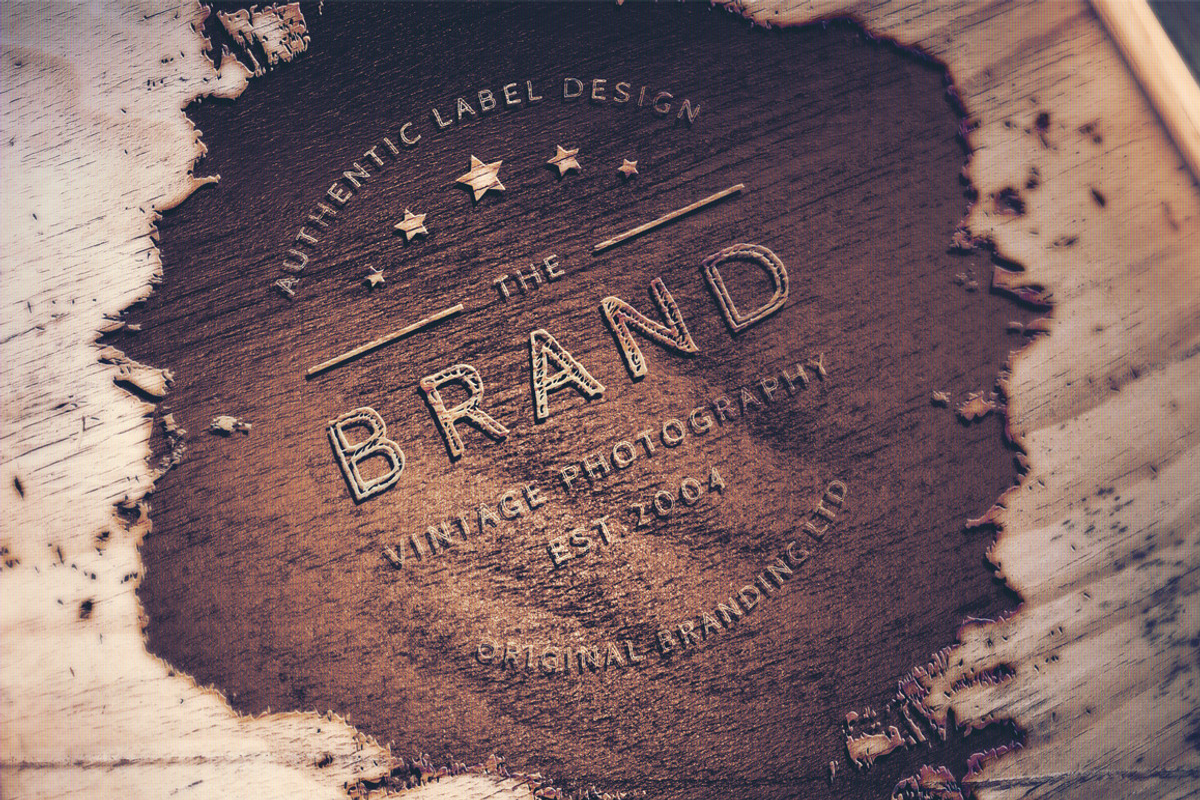 Vintage Grunge Logo Badges, a Branding & Logo Template by Elegrad Design Agency (Photo 2 of 3)