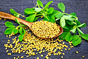 Fenugreek with leaf in spoon, a Food & Drink Photo by rezkrr (Thumbnail 3 of 3)