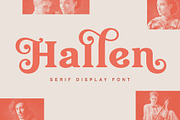 Hallen - Modern Classic Font, a Serif Font by Edignwn Type (Thumbnail 1 of 12)