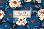 Inkbloom Moody Floral Pattern, a Pattern Graphic by Mariia Kovalchuk (Thumbnail 2 of 12)