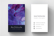 Artistic Business Card Template-012, a Business Card Template by M6 Gallery (Thumbnail 3 of 5)