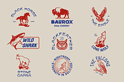 Wildlife Badge Collection, an Animal Illustration by Skilline Supply Co. (Thumbnail 4 of 13)