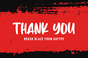 Brush Blaze, a Handwritten Font by Gatype (Thumbnail 7 of 7)