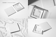 Habotai Silk Scarf with Box Mockup, a Hat Mockup by creatsy5 (Thumbnail 2 of 10)