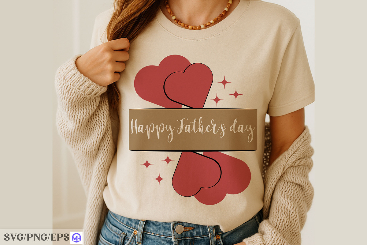 Happy Father's Day PNG SVG Design, a Graphic by mh_arif (Photo 4 of 4)
