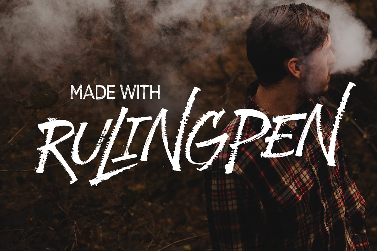 Trapstyle Font preview 3