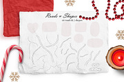 Christmas card map creator, a Seasonal Illustration by Alisovna (Thumbnail 5 of 12)